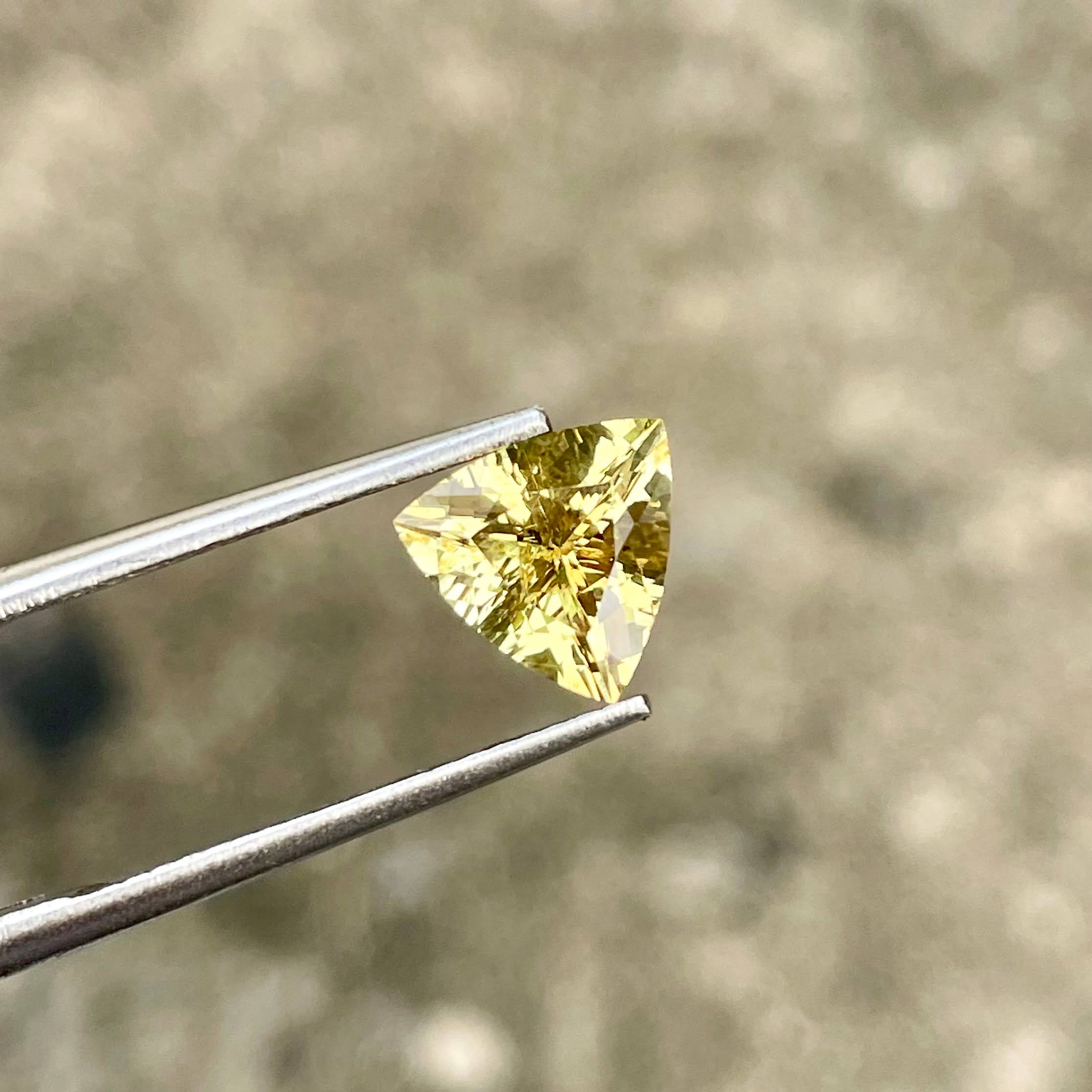 1.71 Carat Yellow Chrysoberyl Gemstone