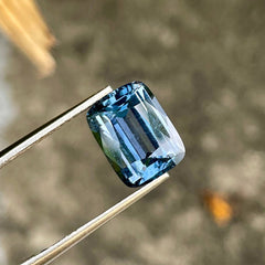 5.15 Carats Grayish Blue Spinel Stone