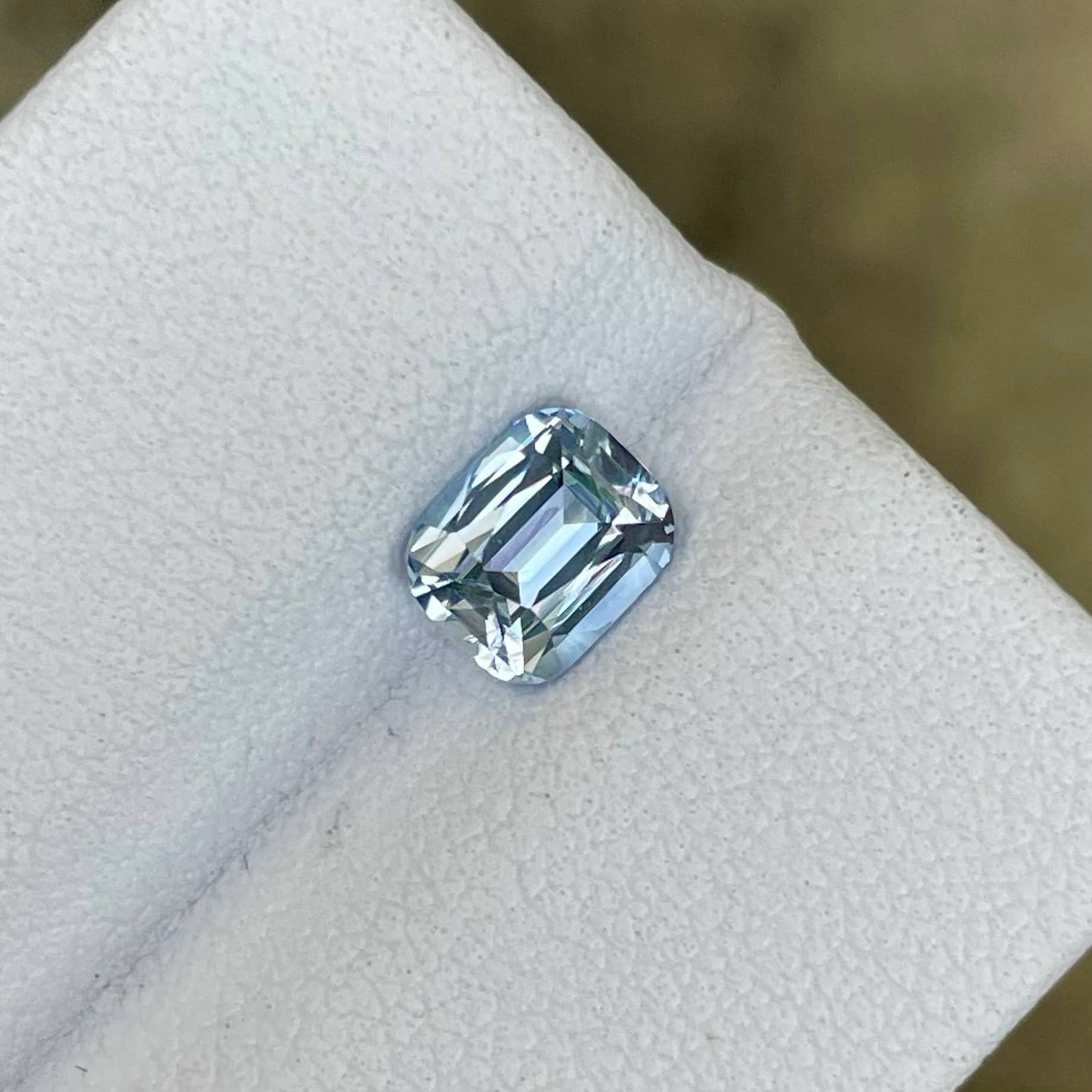 0.80 Carats Light Blue Aquamarine Stone