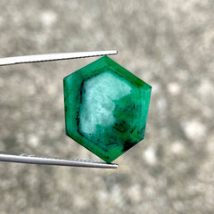 29.9 Carats Swat Emerald Sliced Pair