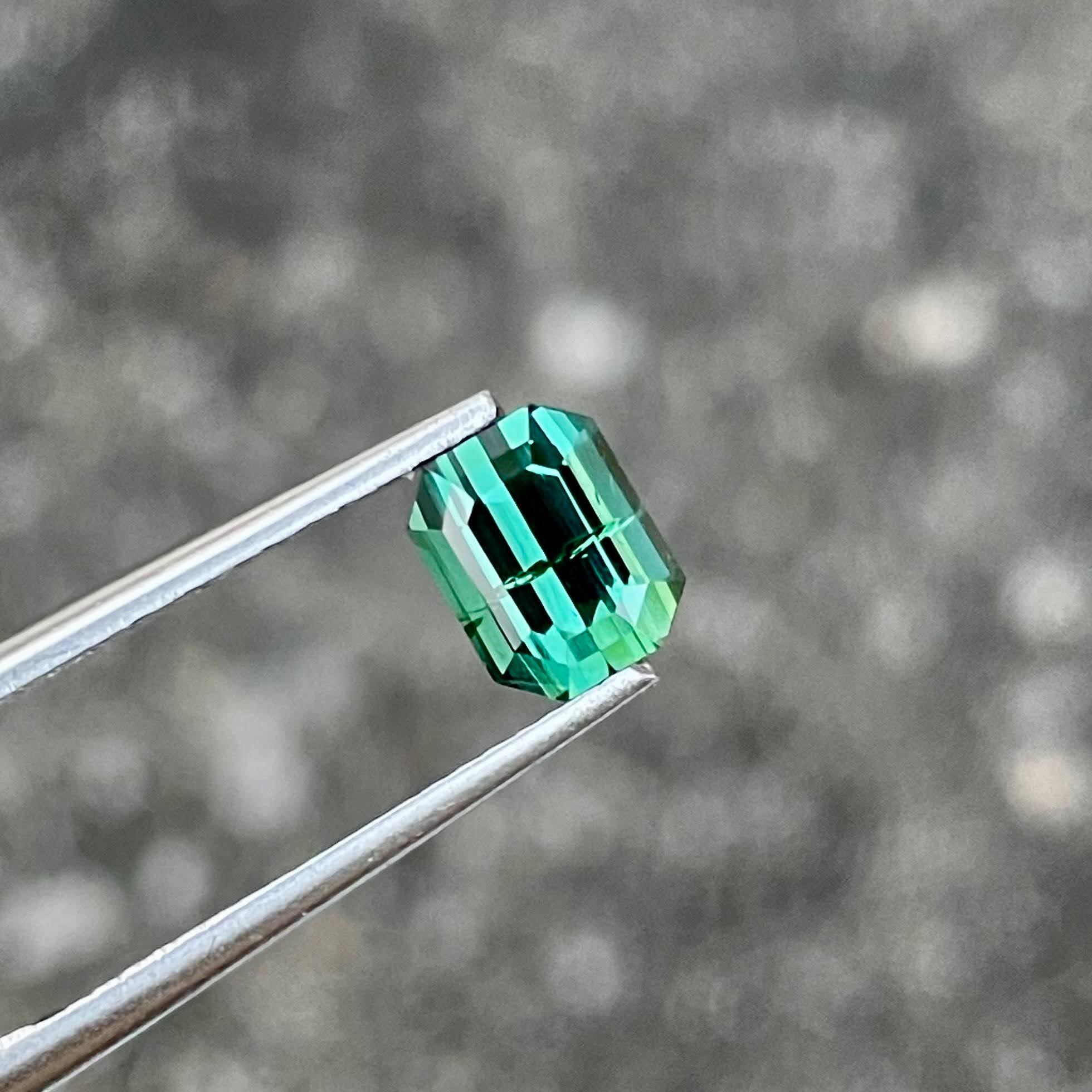 1.35 Carats Greenish Blue Tourmaline