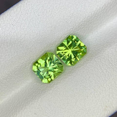2.23 Ct Green Afghan Tourmaline Pair