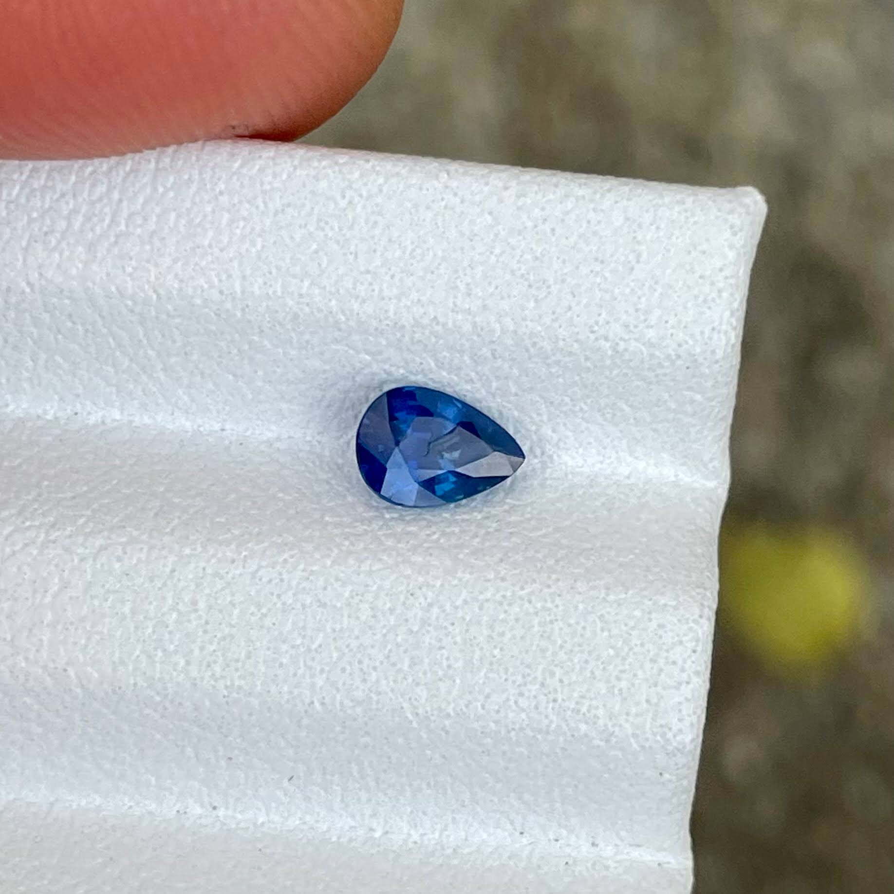 0.59 Carats Natural Blue Sapphire Gem