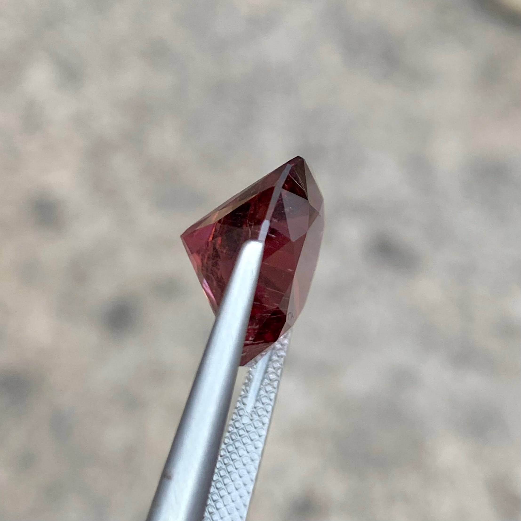 10.20Ct Peachy Red Tourmaline