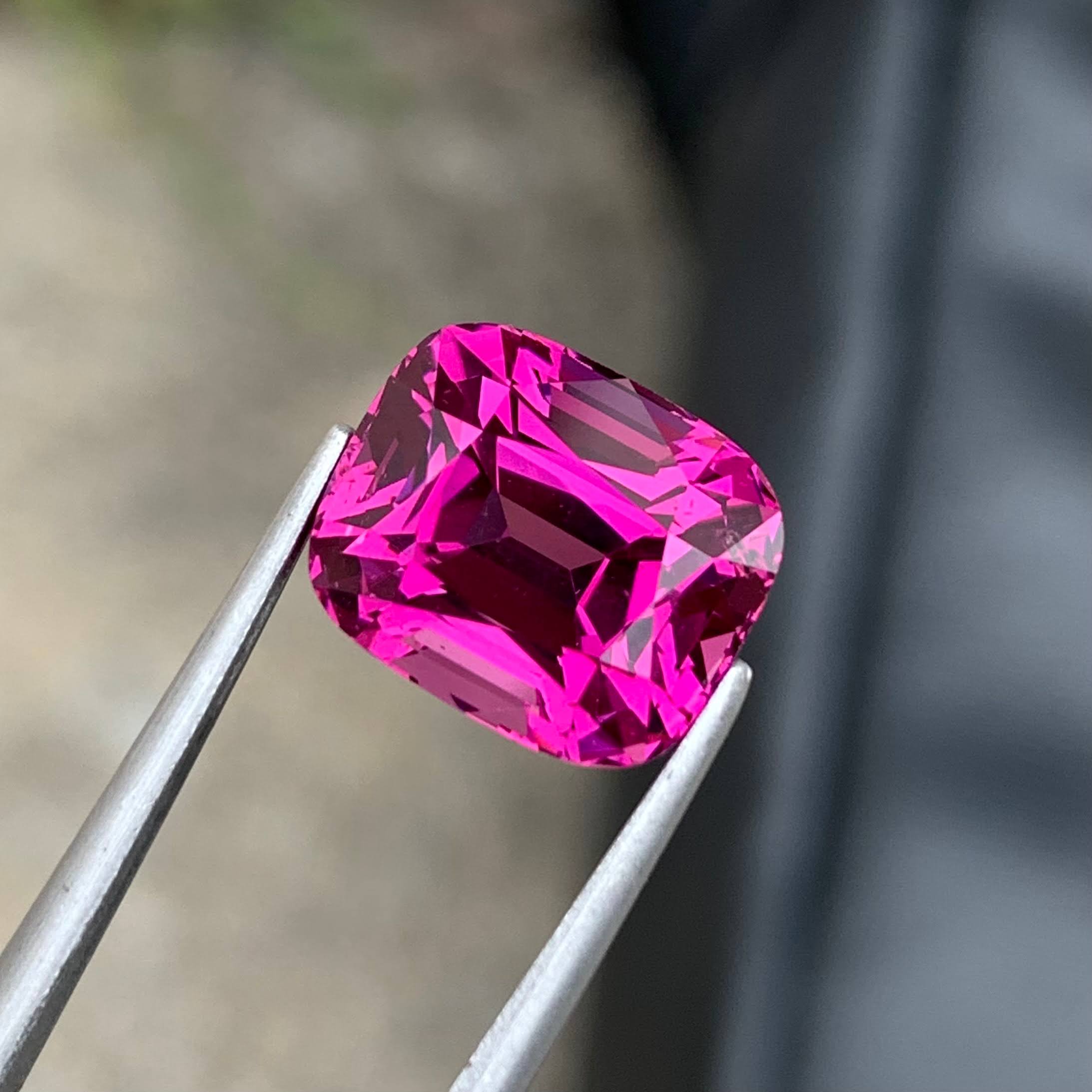 7.33ct Pyrope Garnet Cushion Cut