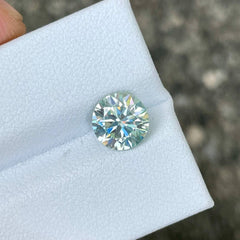 1.85 Carats Round Lab Grown Moissanite