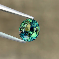 1.08ct Natural Parti Sapphire Oval