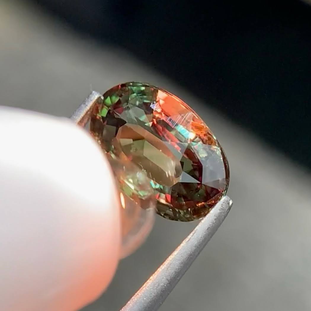 2.00ct Certified Alexandrite Oval Cut