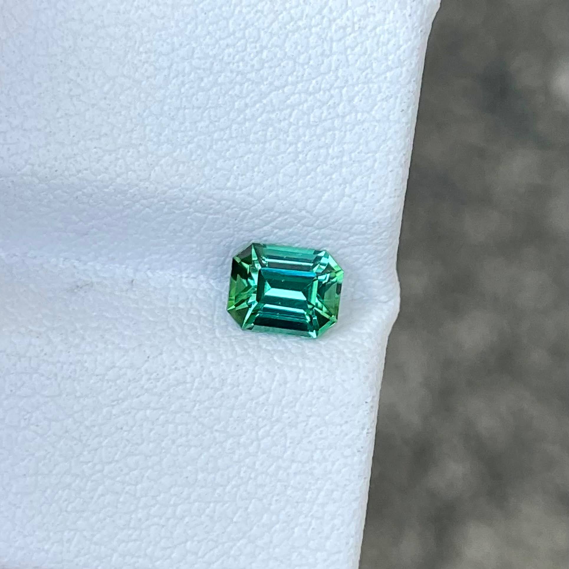 0.68 Carats Lagoon Blue Tourmaline Gem