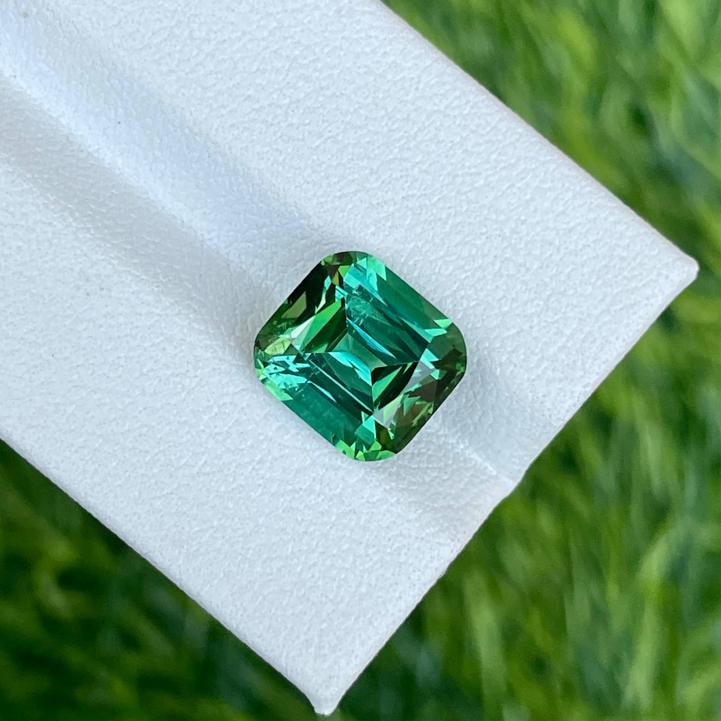 5.05 carats Bluish Green Tourmaline