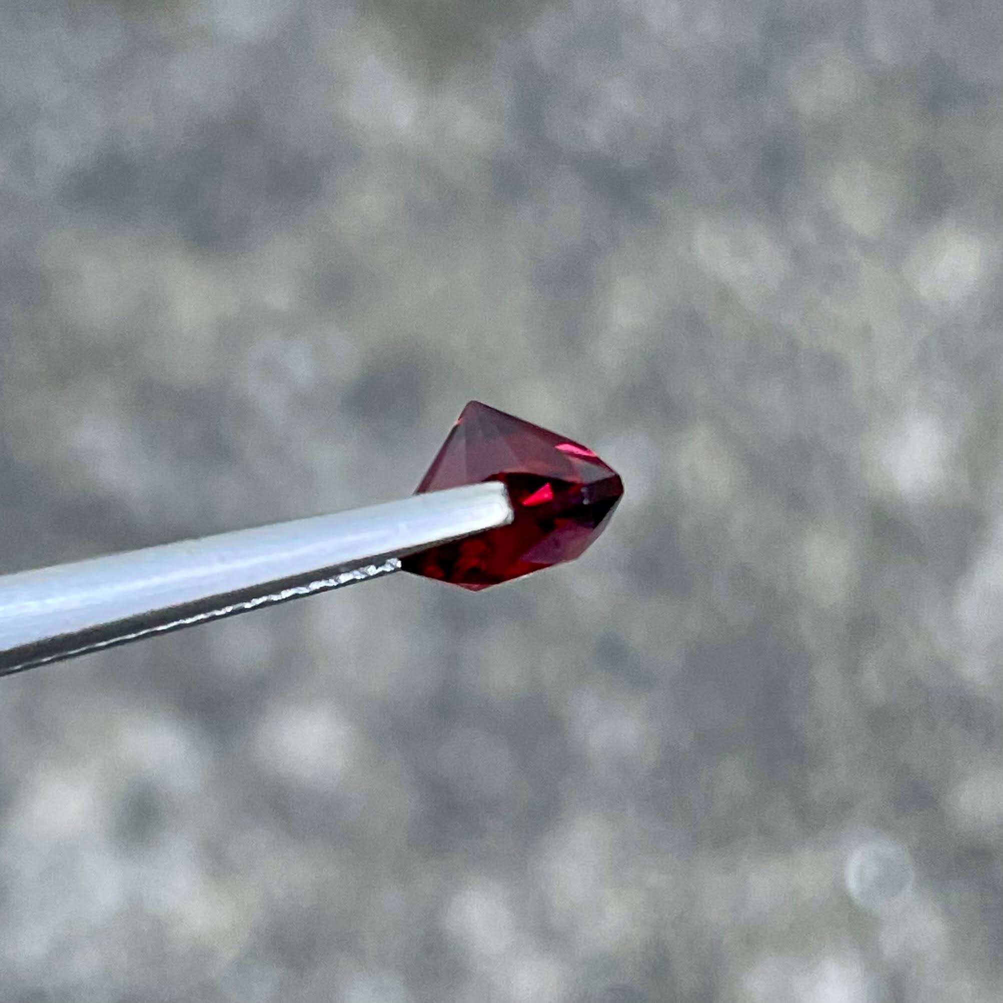 2.10 Carats Red Garnet Stone