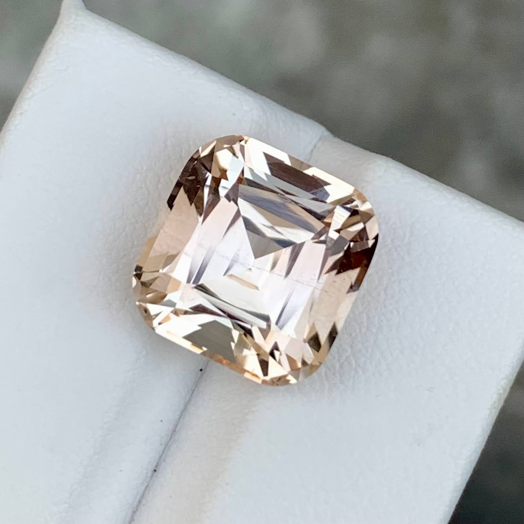 11.74ct Champagne Topaz Cushion Cut