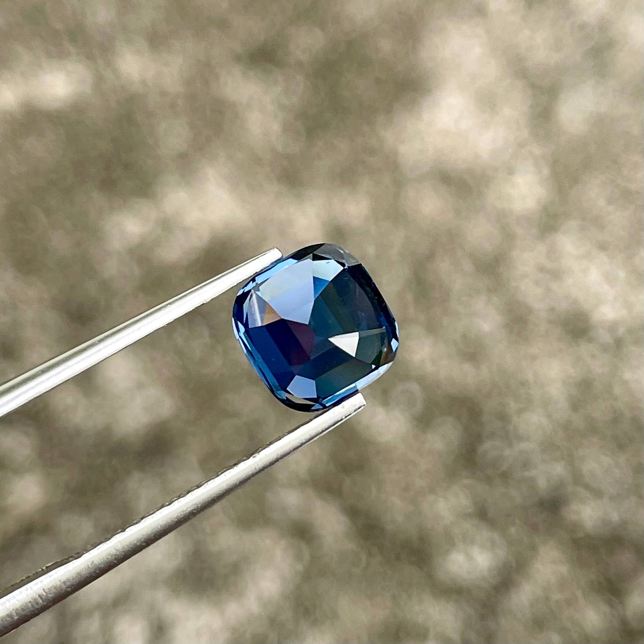 3.10 Carats Loose Blue Spinel Gemstone