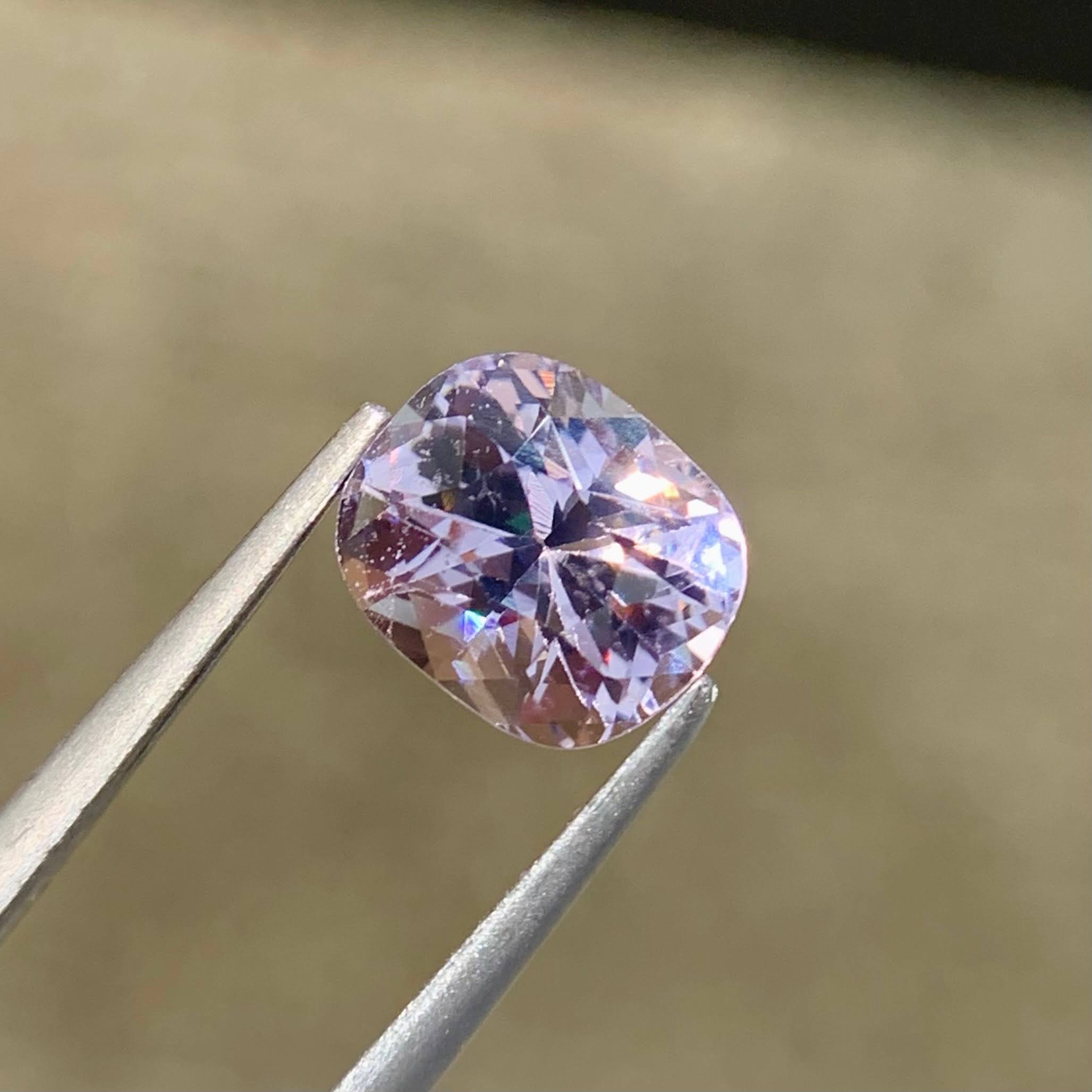 1.85ct Lavender Spinel Cushion Cut