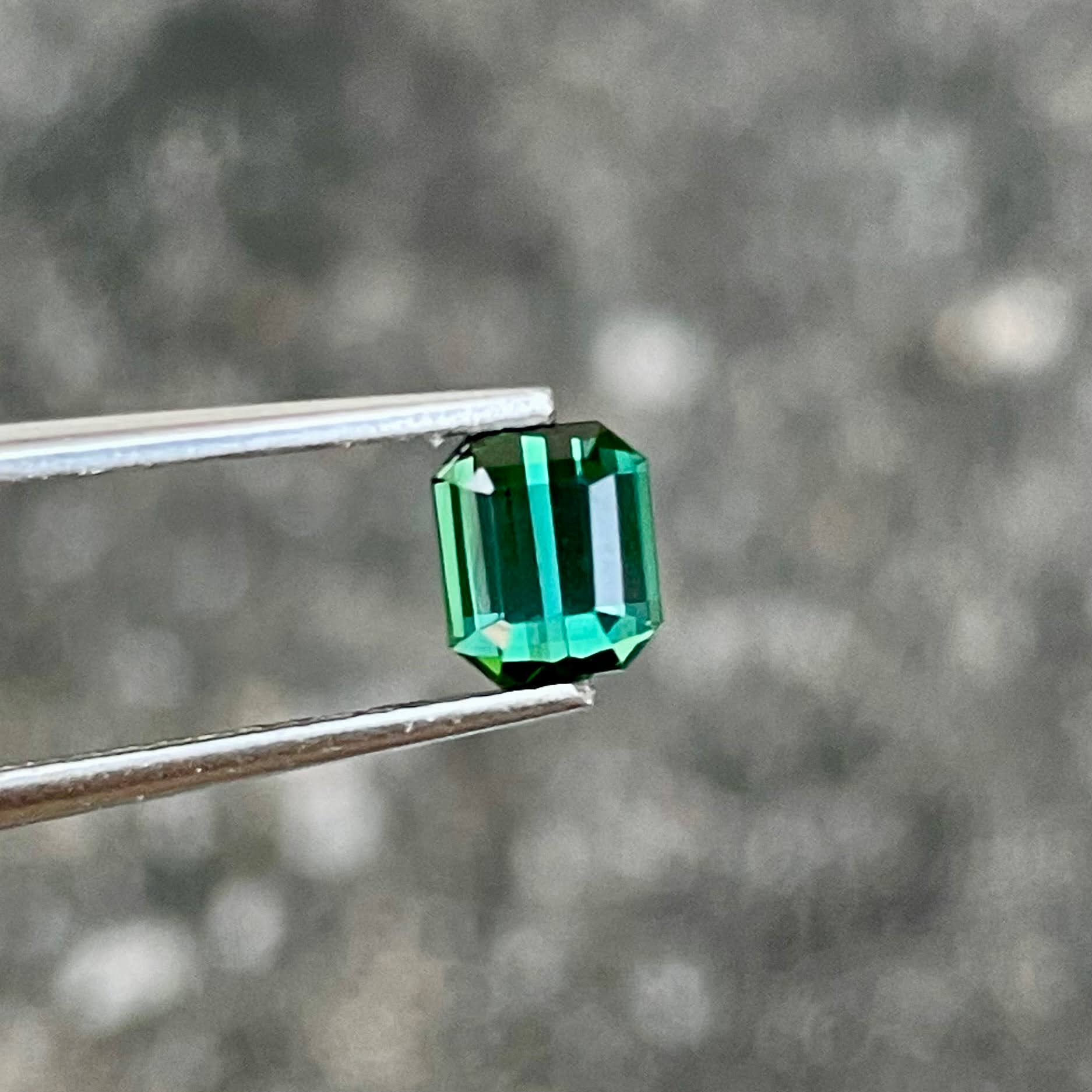 0.92 Carats Greenish Blue Tourmaline