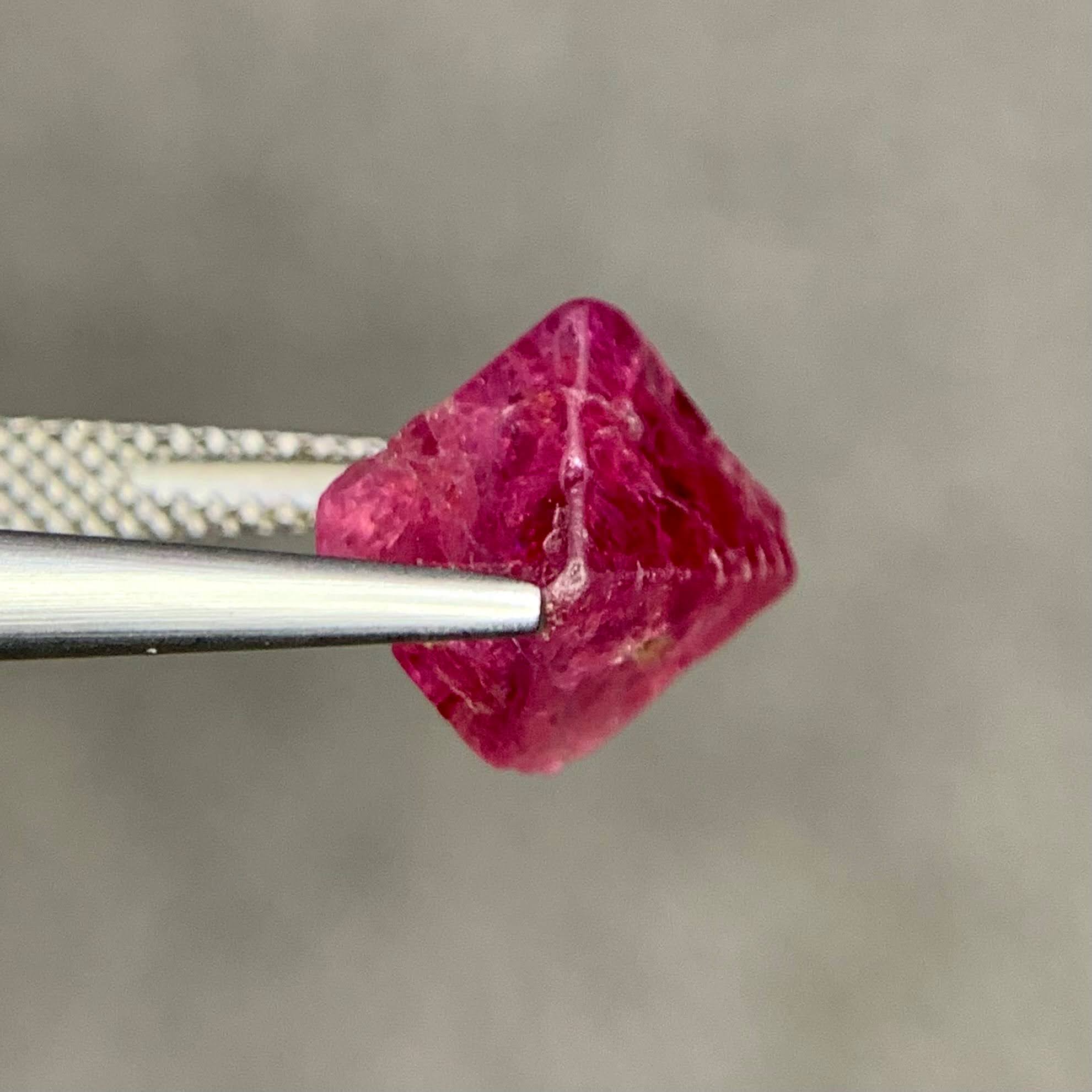 5.63 Ct Raw Spinel Crystal Unworked
