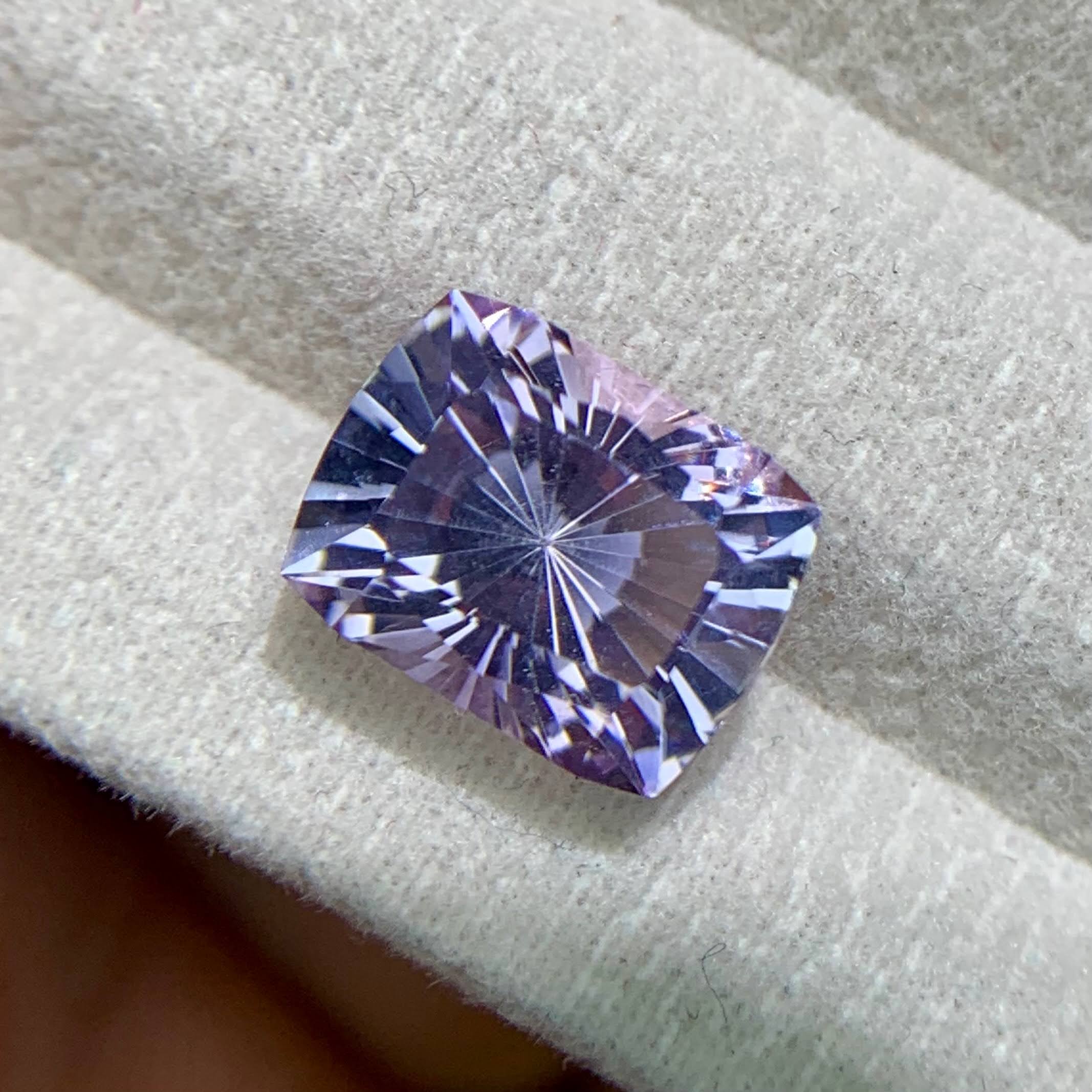 3.98ct Natural Pink Kunzite Fancy Cut