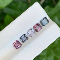 3.50 carats Multi Color 5 Piece Spinel Gems Lot