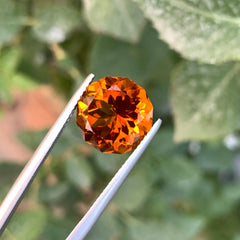 6.55 carats Loose Fire Citrine Stone