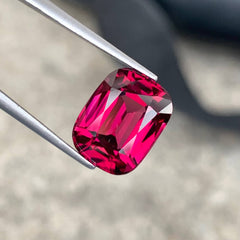 8.21Ct Rose Red Garnet