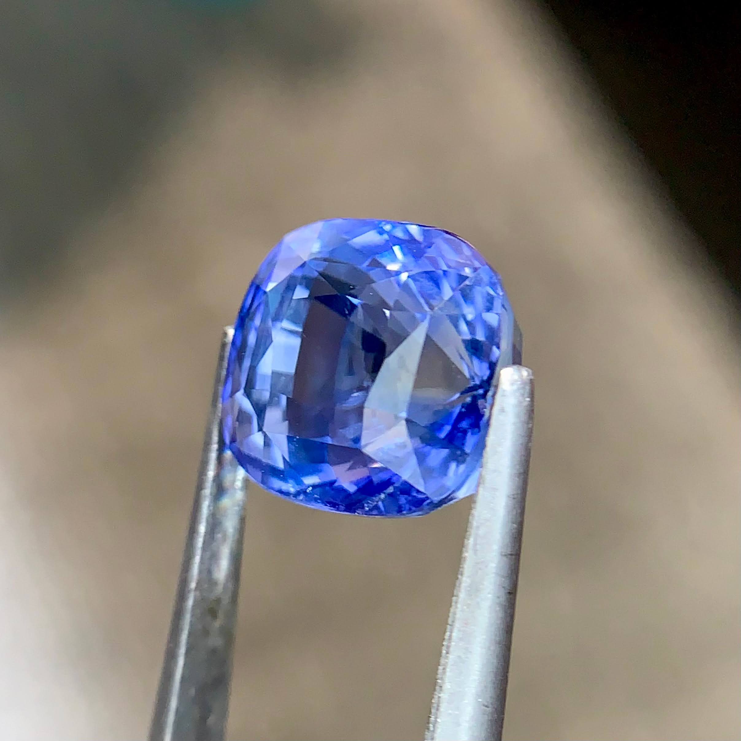 6.12ct GIA Cornflower Blue Sapphire