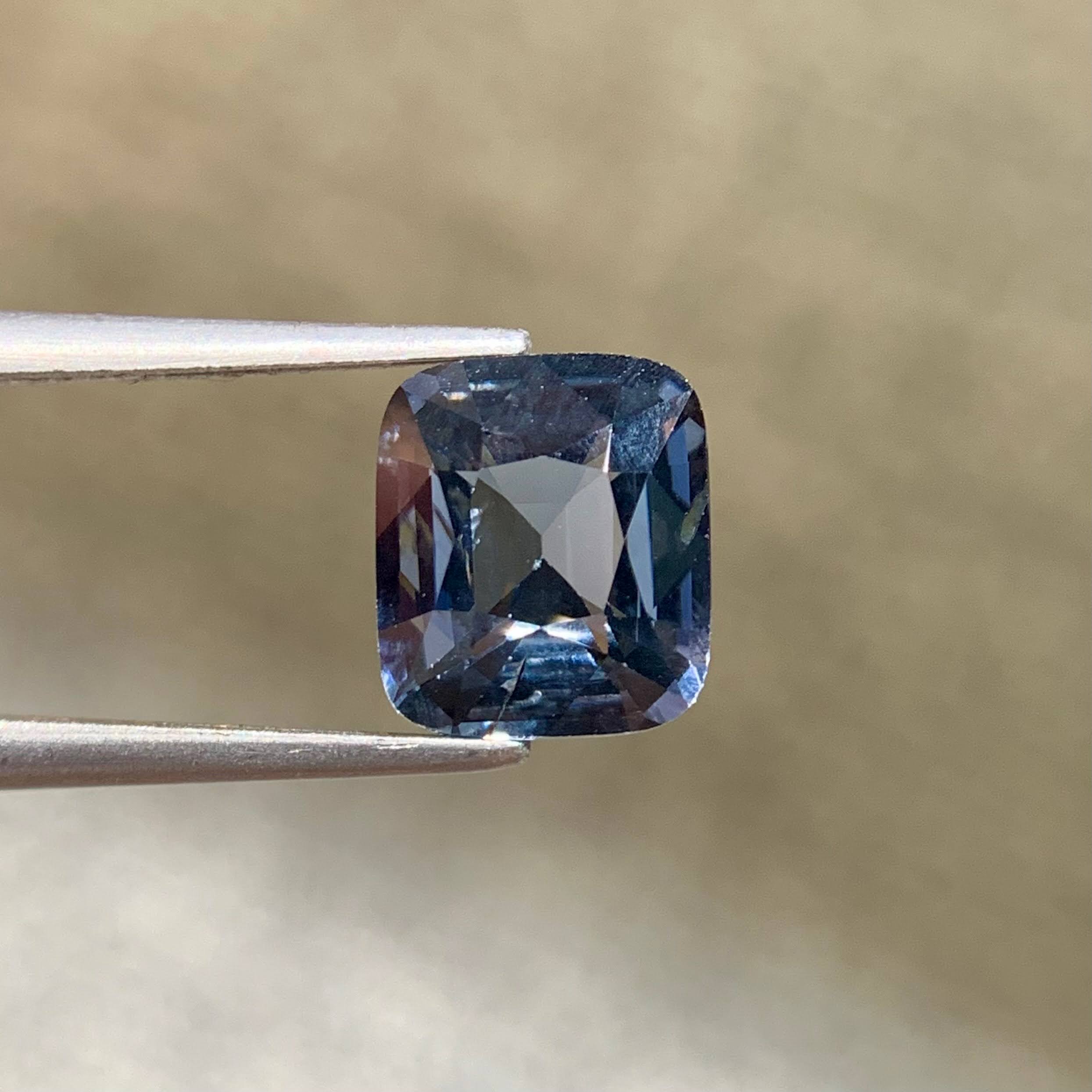 2.64Ct Metallic Gray Spinel