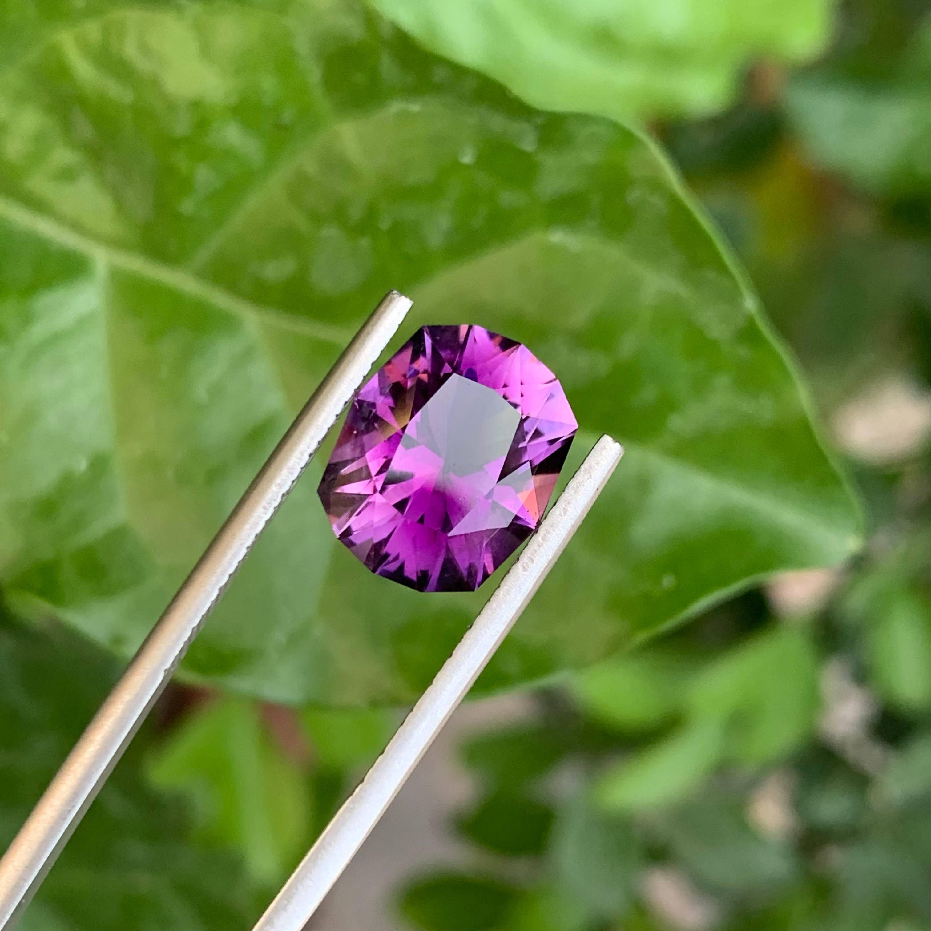 5.60 Carats Amethyst Custom Precision