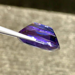 42.47Ct No Heat Tanzanite Cushion Cut