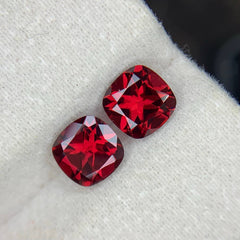 3.60Ct Rhodolite Garnet Pair