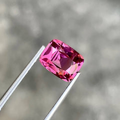 3.11 Carat Pink Spinel Gem Cushion Cut