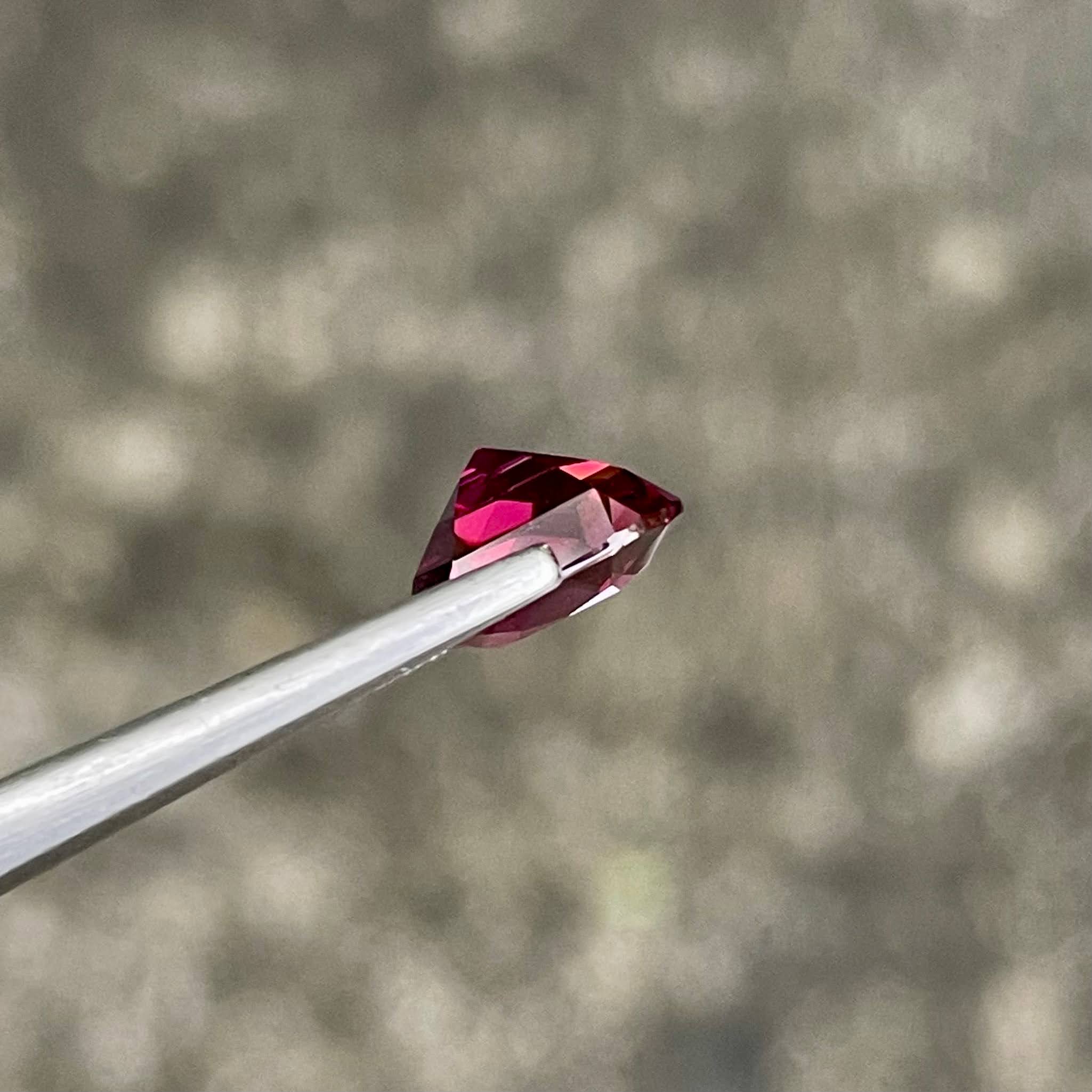 3.18 Carats Purplish Pink Spinel Stone