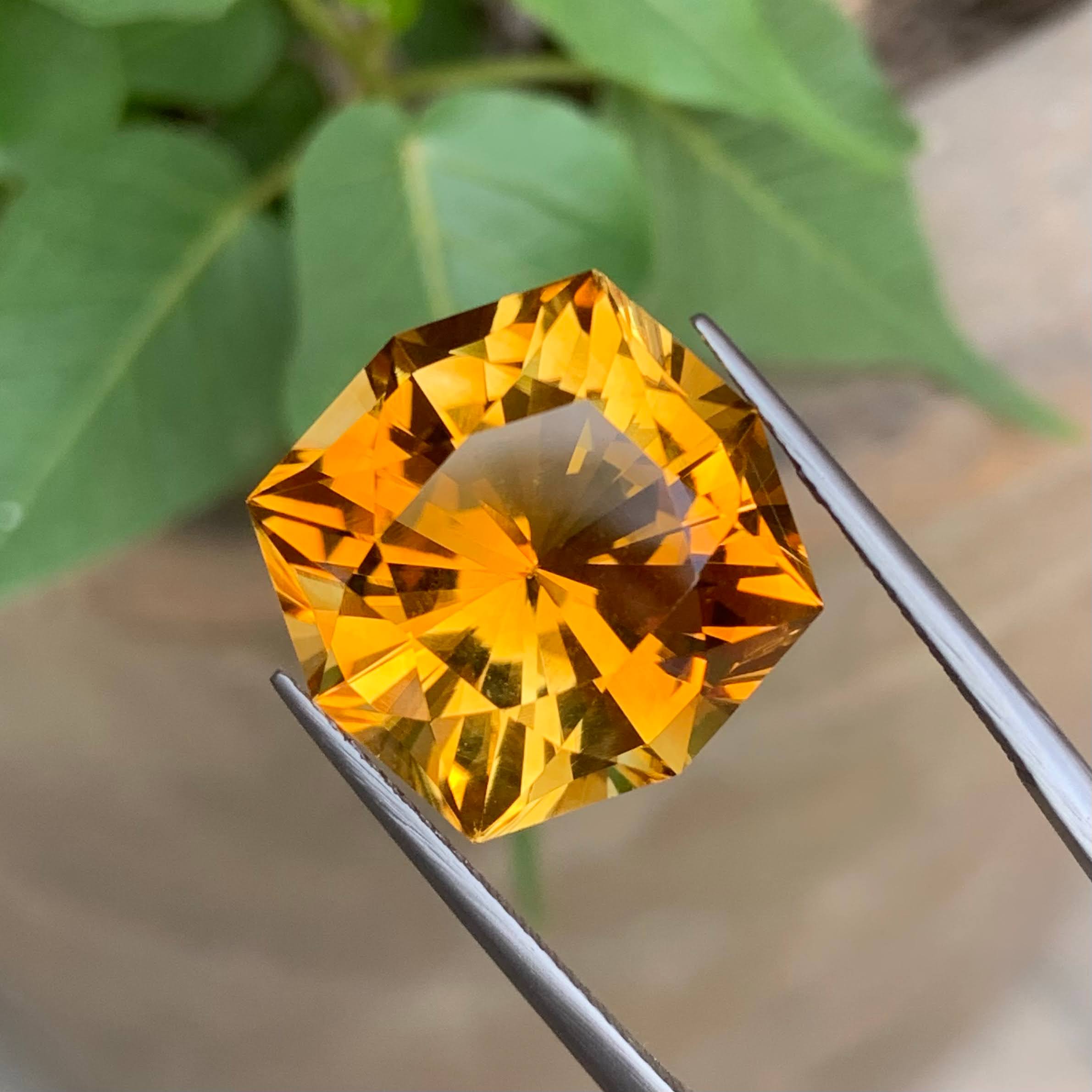 21.47Ct Mandarin Citrine