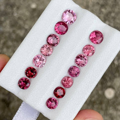 5.68ct Natural Burmese Spinel Lot Fancy Color Round