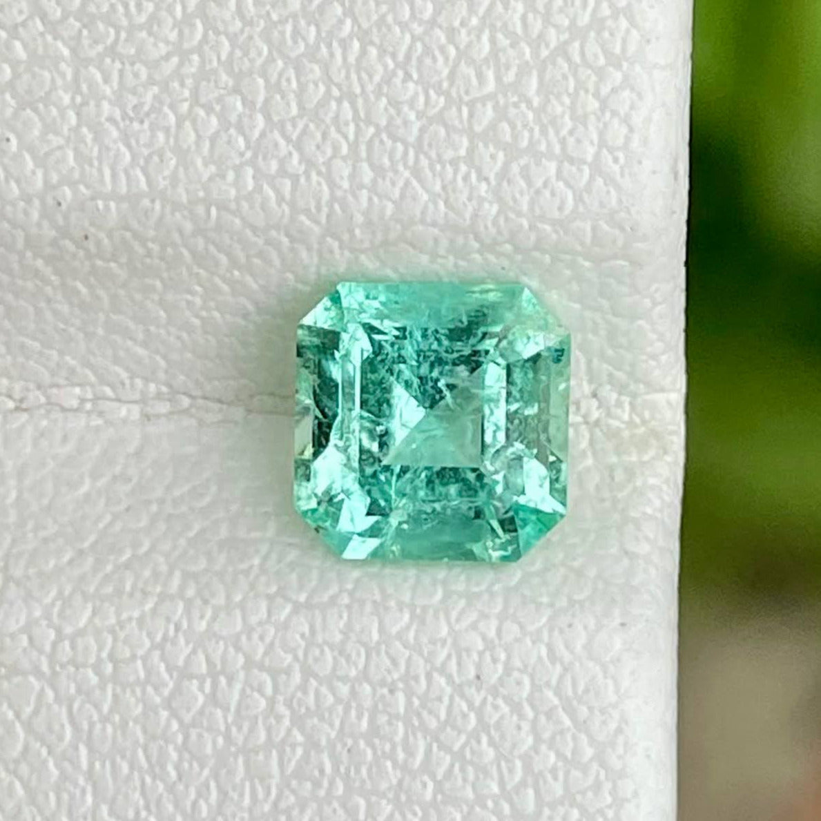 1.25 Carats Emerald Asscher Cut Stone