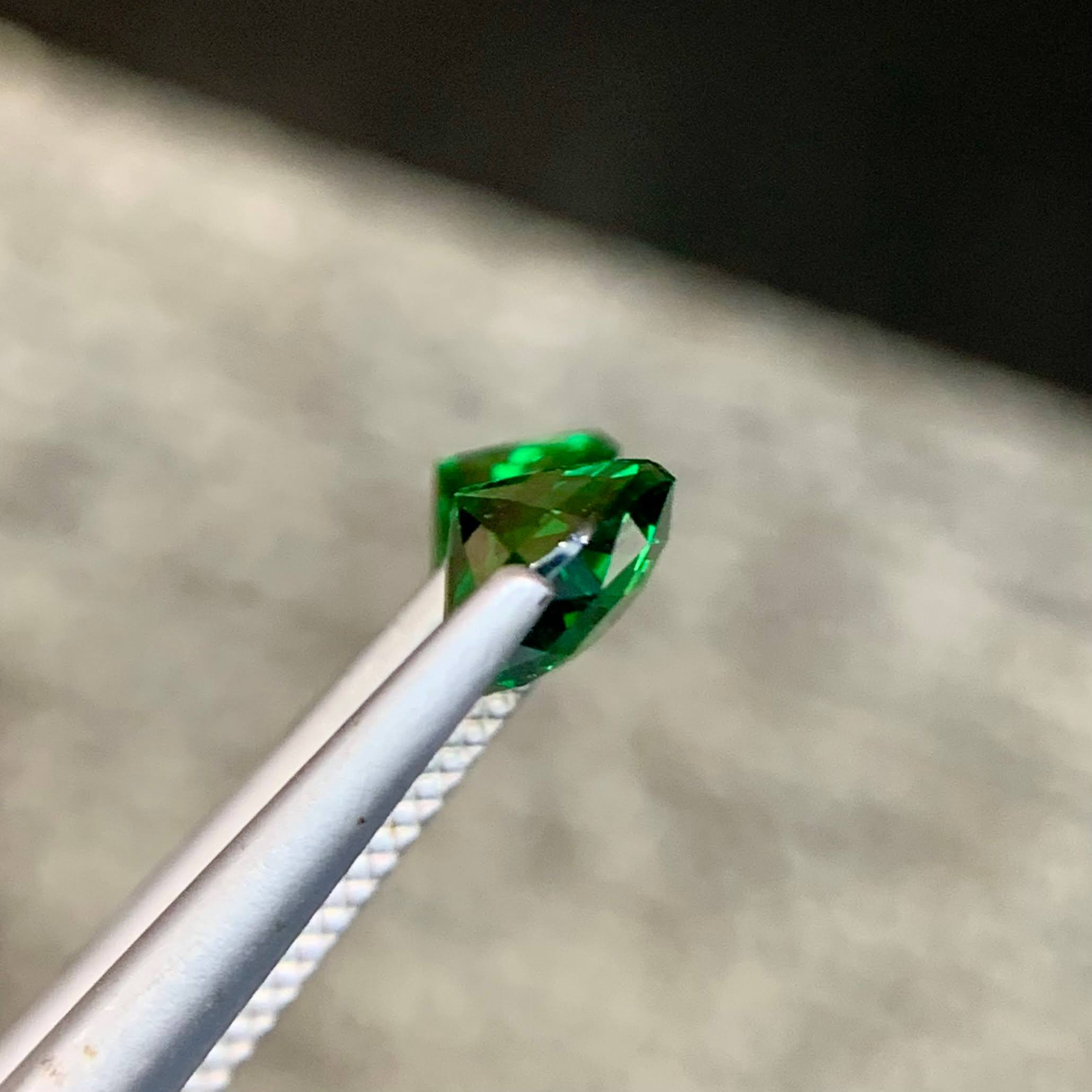 3.48ct Tsavorite Garnet Pair Oval Cut