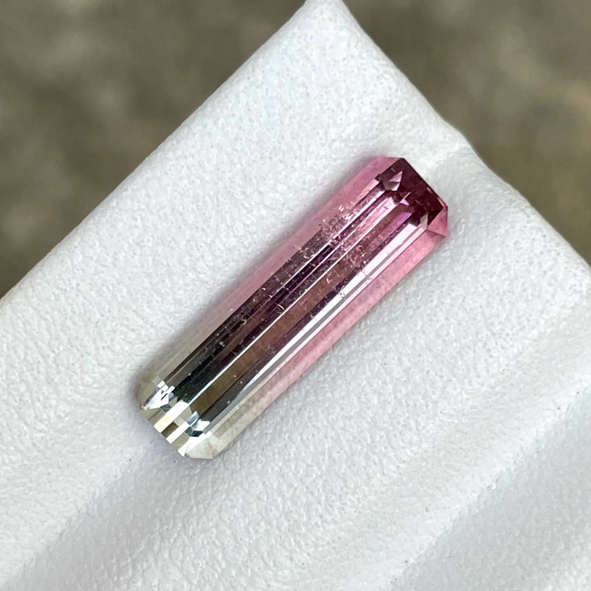 3.42 Carat Bi Color Tourmaline Stone