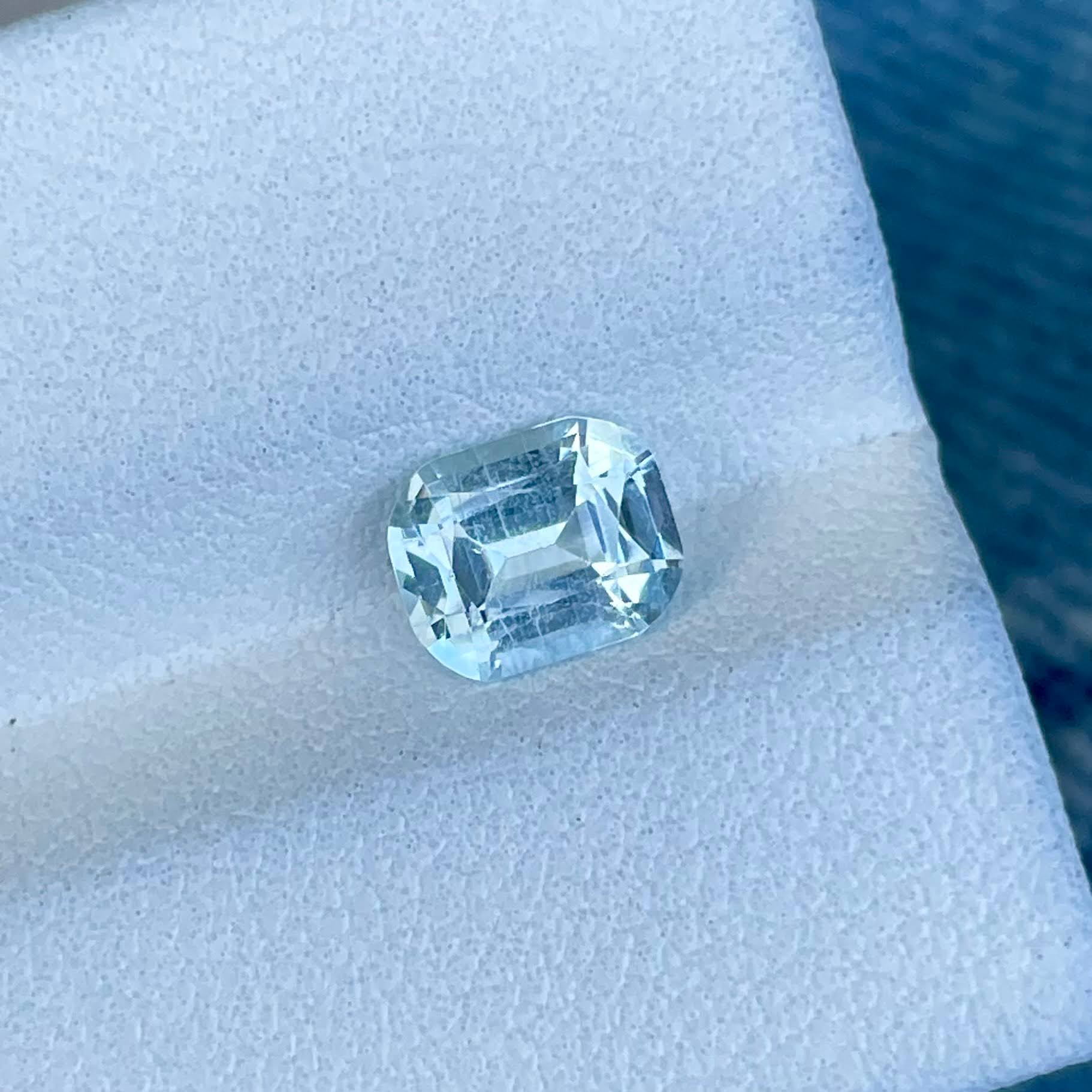 1.21 Carats Light Color Aquamarine