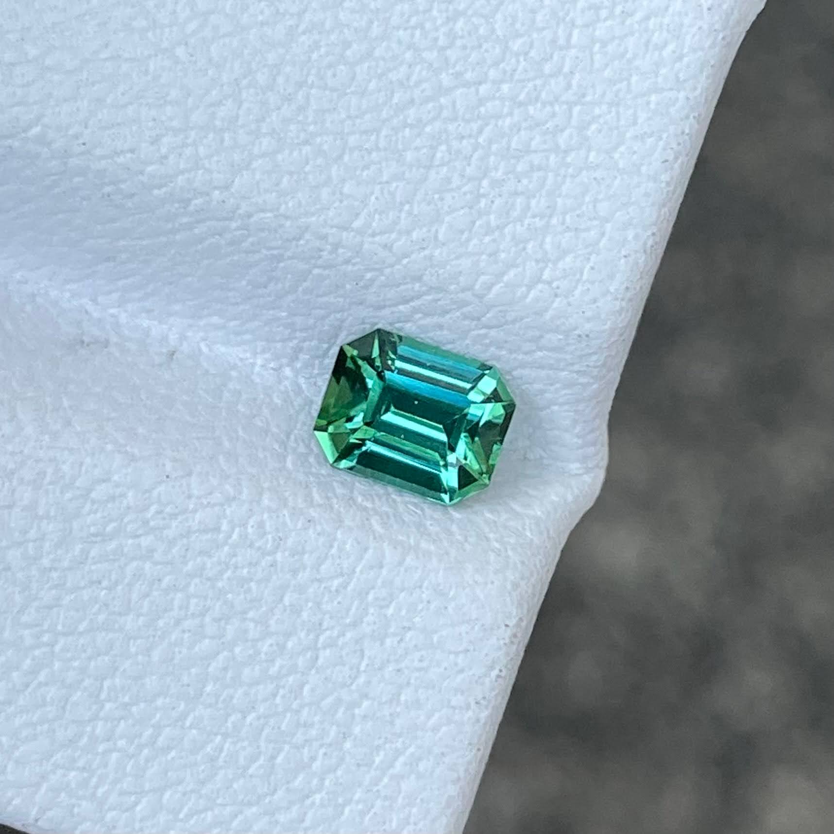 0.68 Carats Lagoon Blue Tourmaline Gem