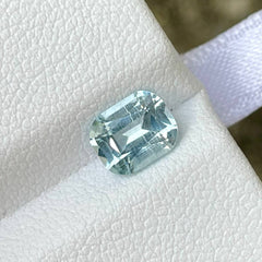 1.21 Carats Light Blue Aquamarine Stone