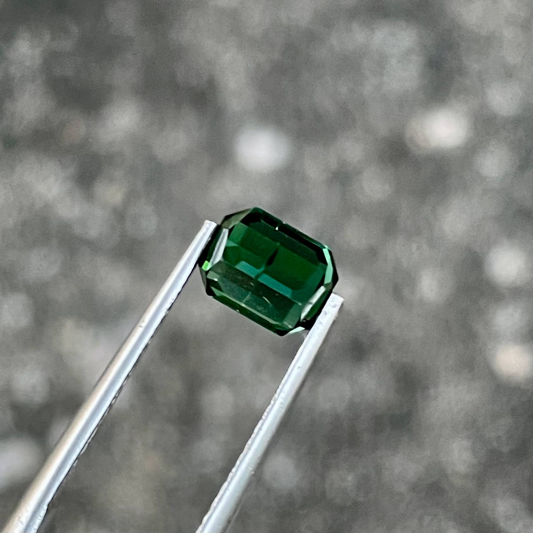 1.35 Carats Greenish Blue Tourmaline