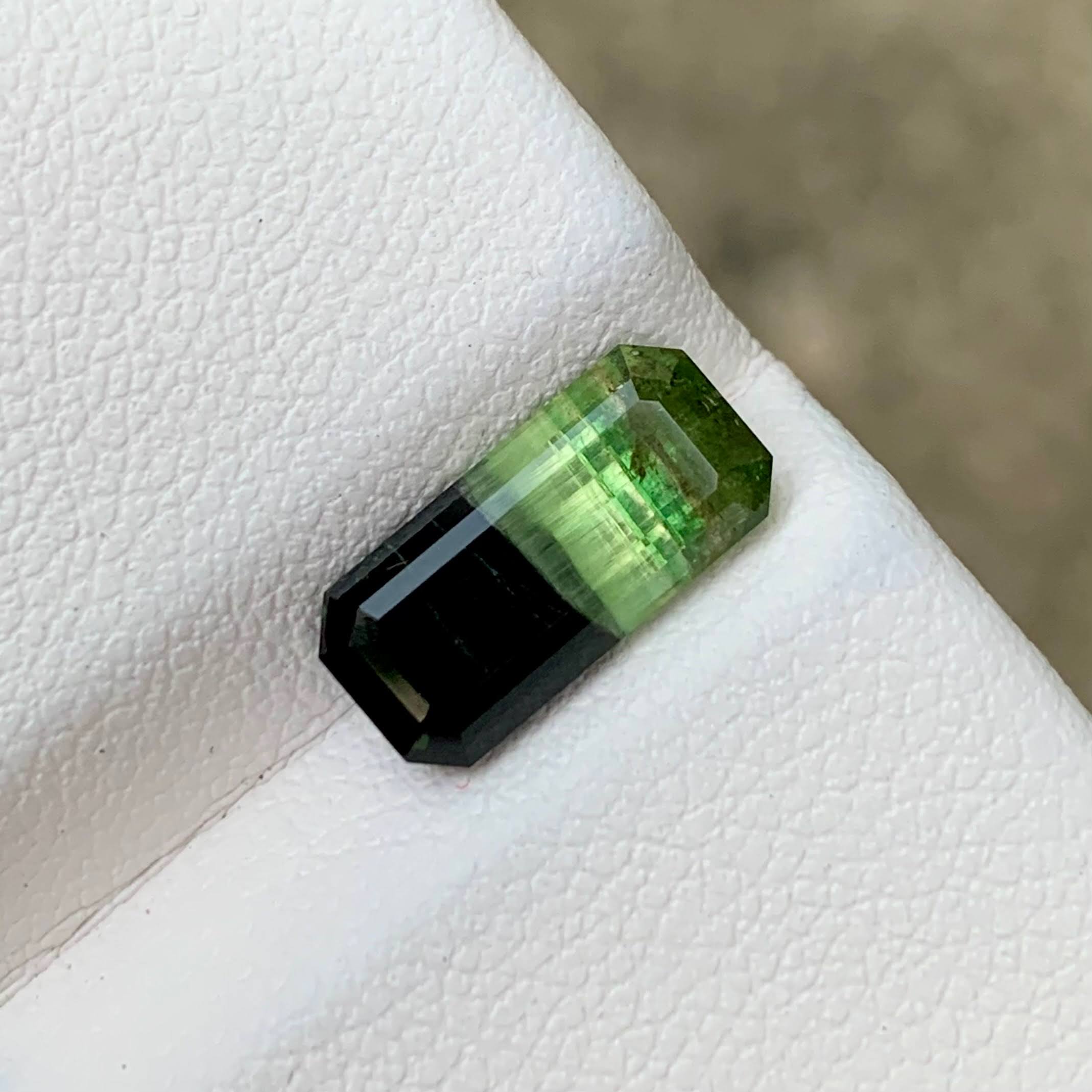 2.83ct Natural Bi-Color Tourmaline Emerald