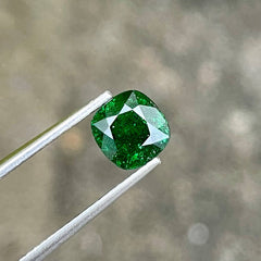 1.60 Carats Tsavorite Garnet Cushion