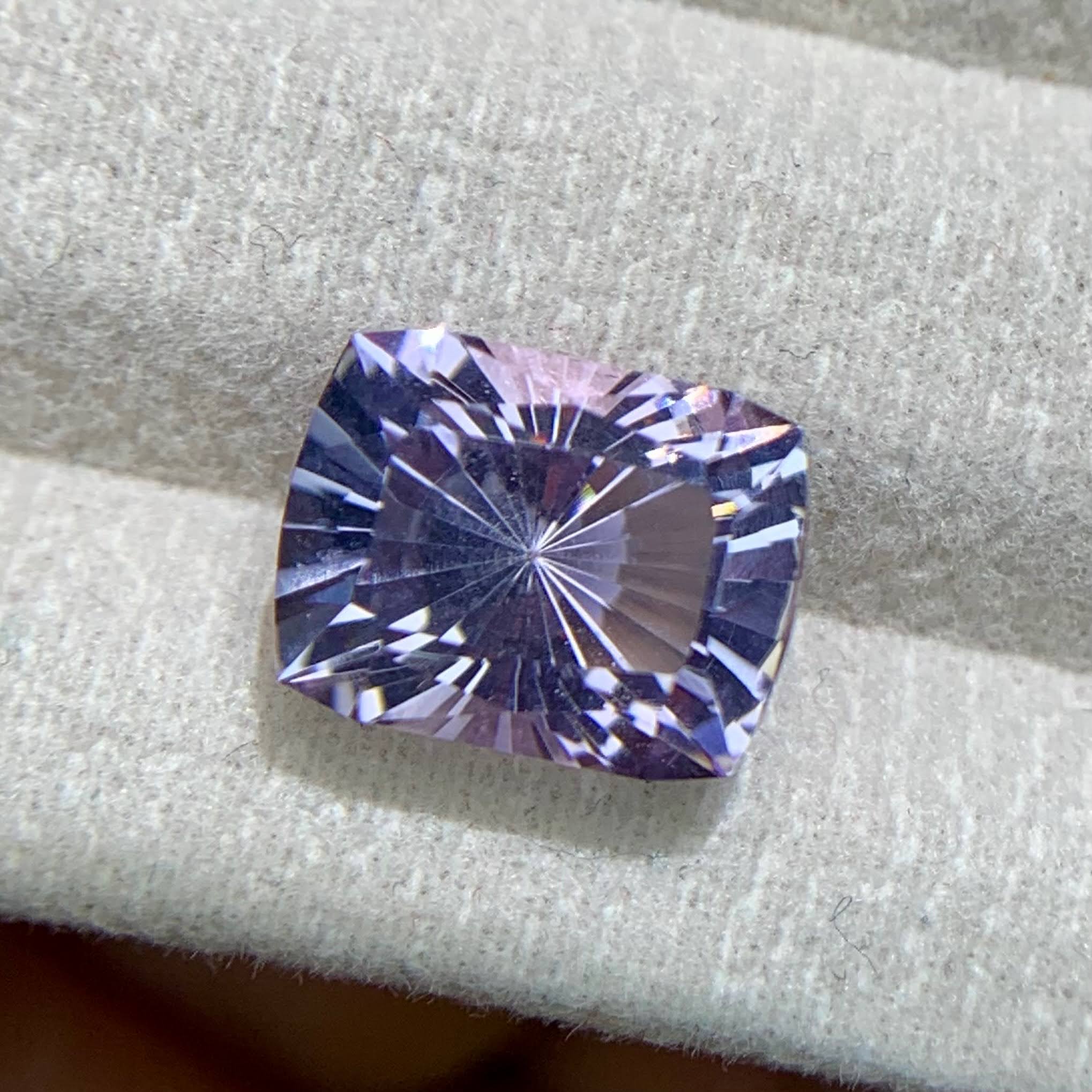 3.98ct Natural Pink Kunzite Fancy Cut