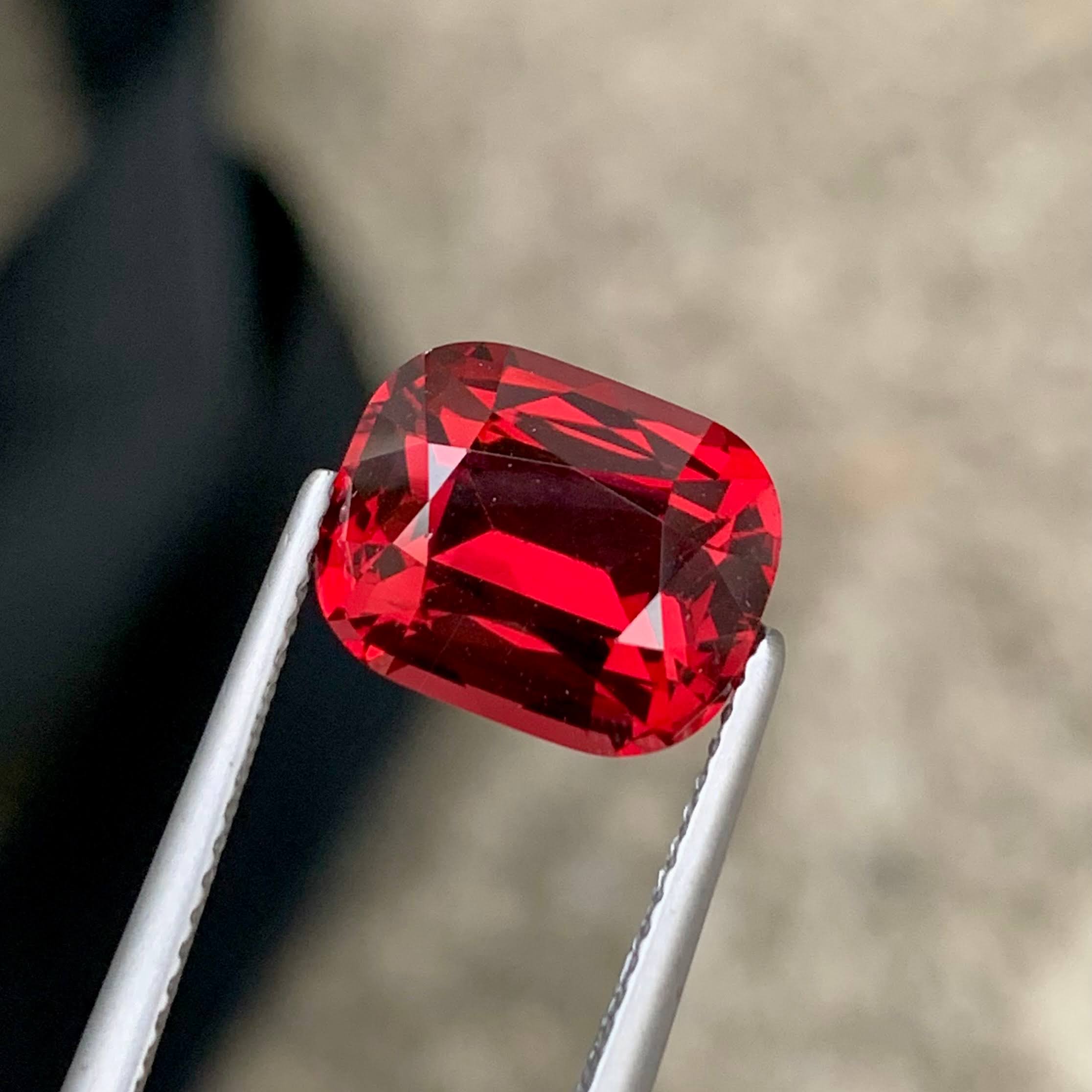 5.51Ct Bright Red Garnet