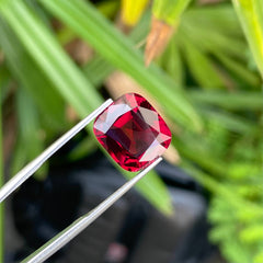 10.56 Carats Bright Red Garnet Stone