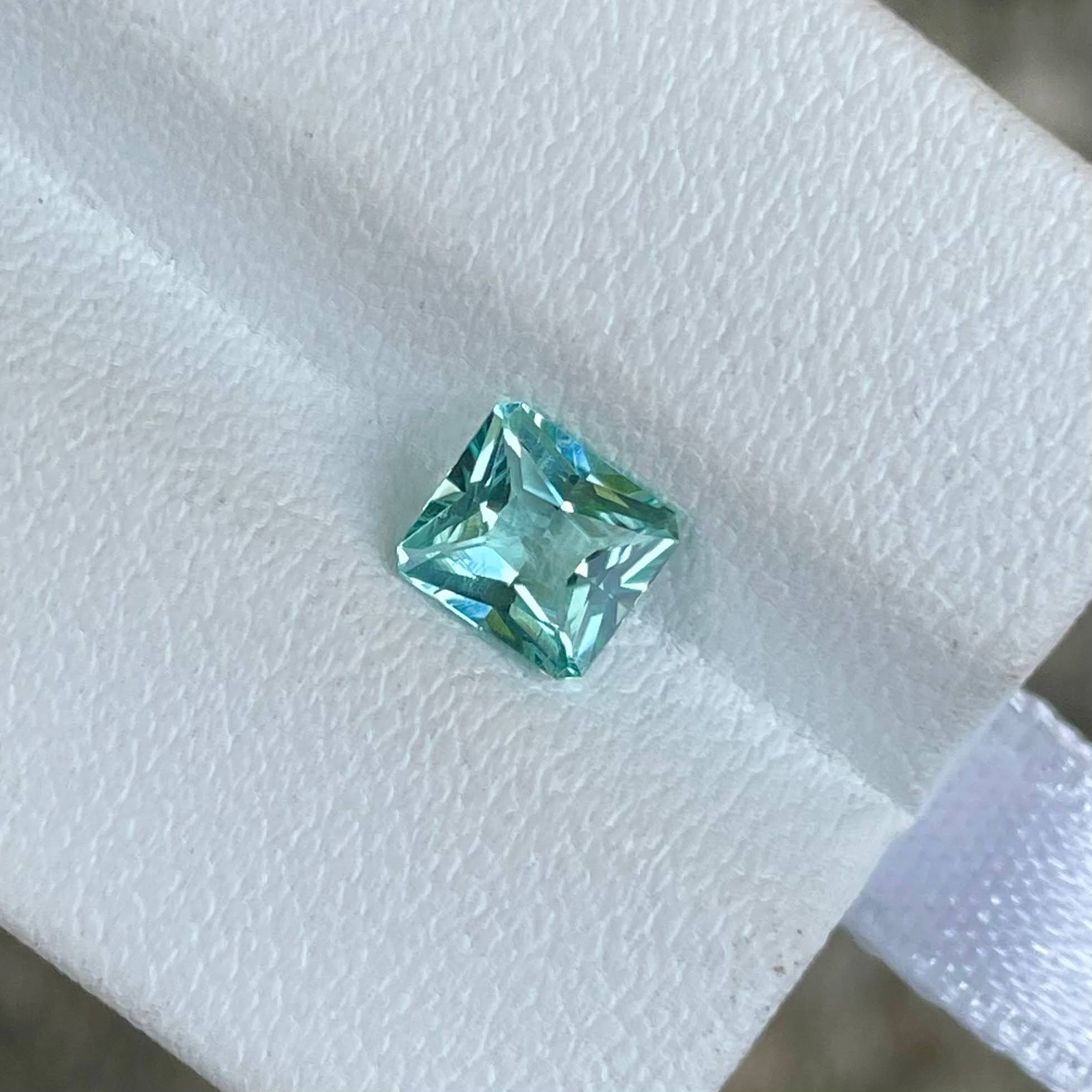 0.80 Carats Loose Seafoam Tourmaline