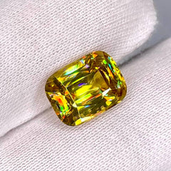 5.45 Carat Fine Yellow Sphene Gemstone