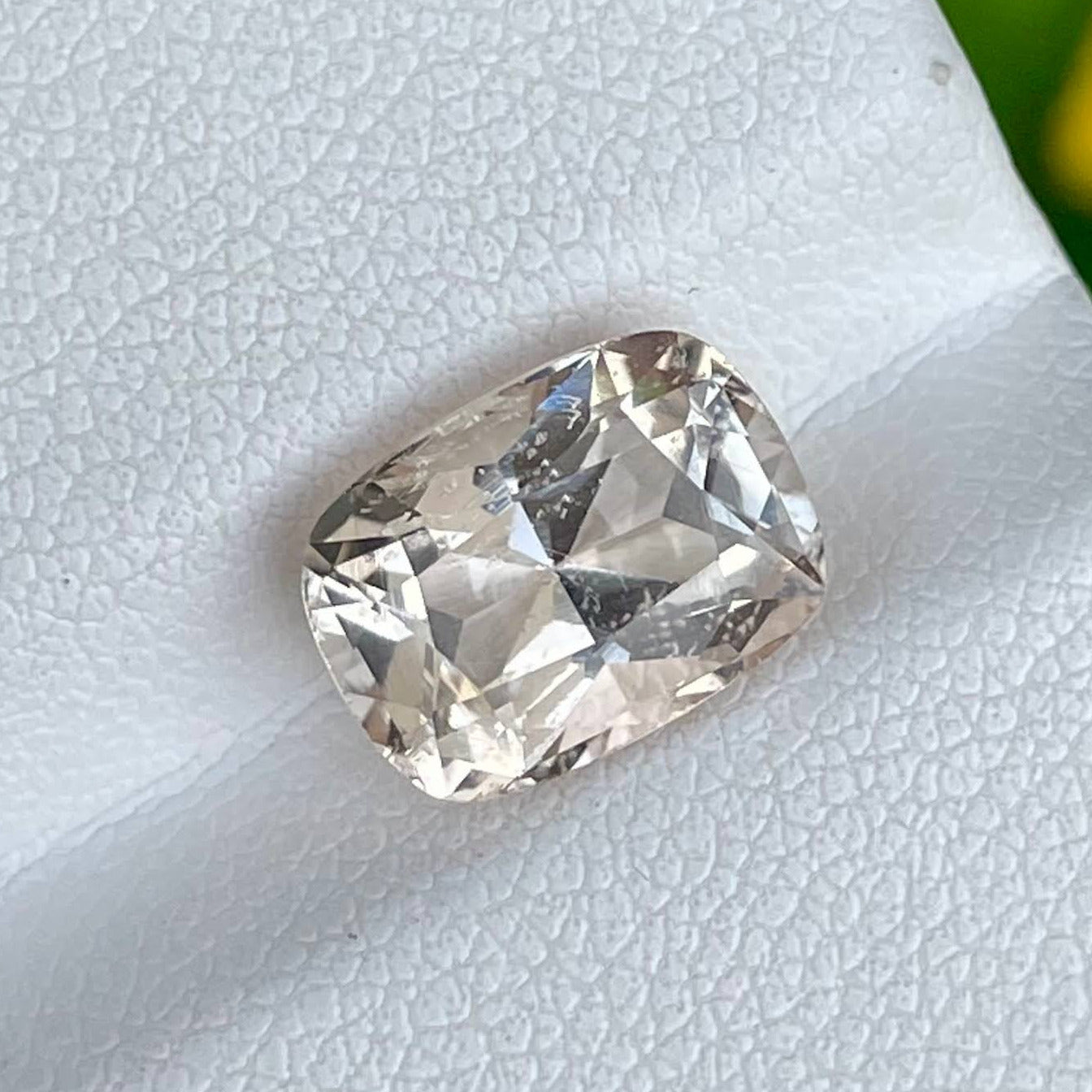 3.63 Carats Topaz Stone Cushion Cut