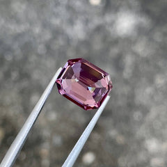 5.46 Carat Pink Spinel Gem Emerald Cut