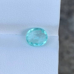 1.47ct Certified Neon Blue Paraiba Cushion